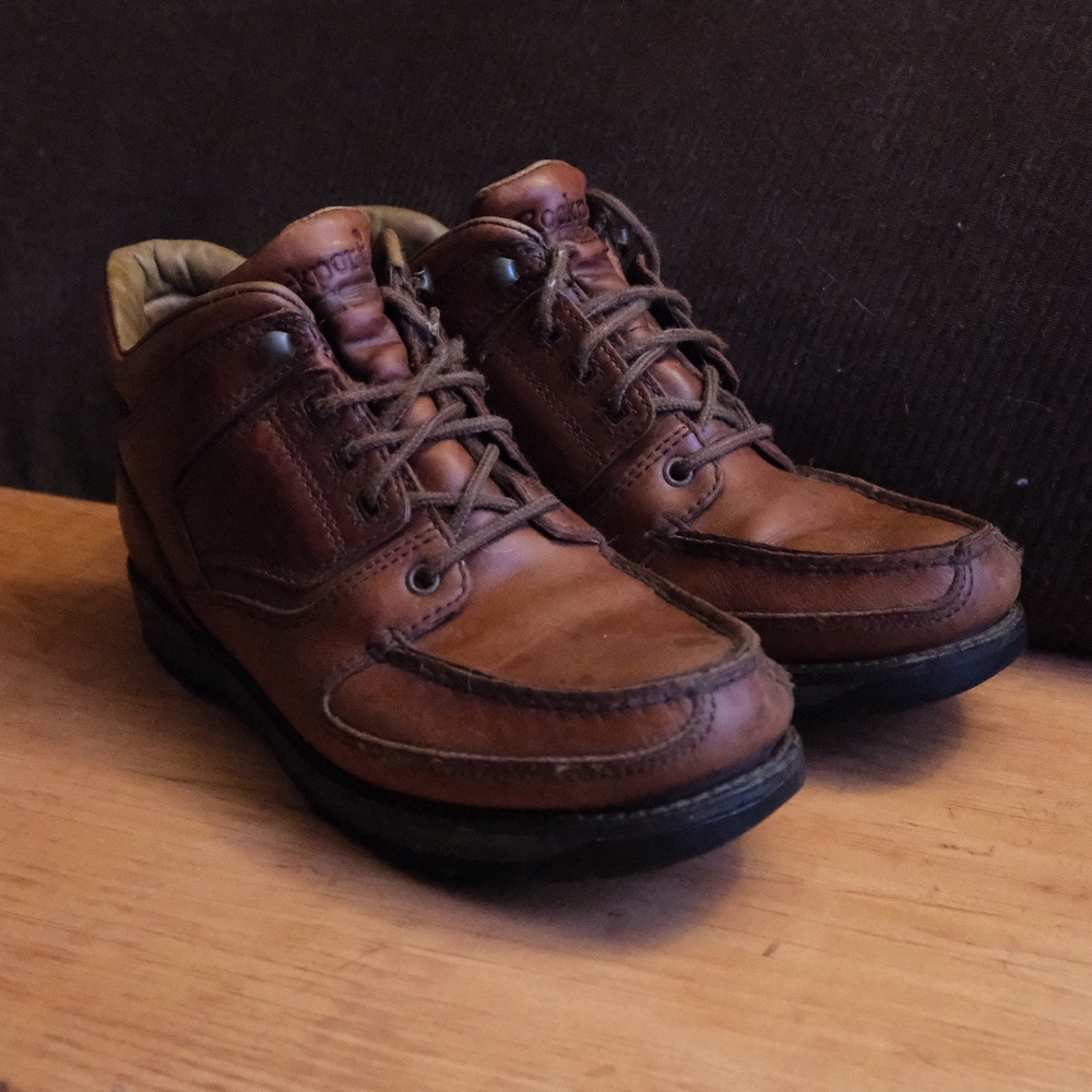 Men's Rockport Brown Leather Boots